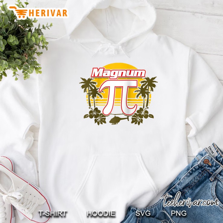 Magnum Pi Funny Gift Raglan Baseball Tee Hoodie