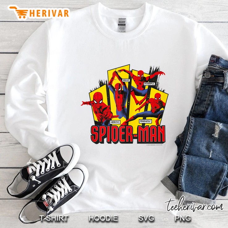 Marvel Spider-Man Far From Home Virtues Tank Top Sweatshirt