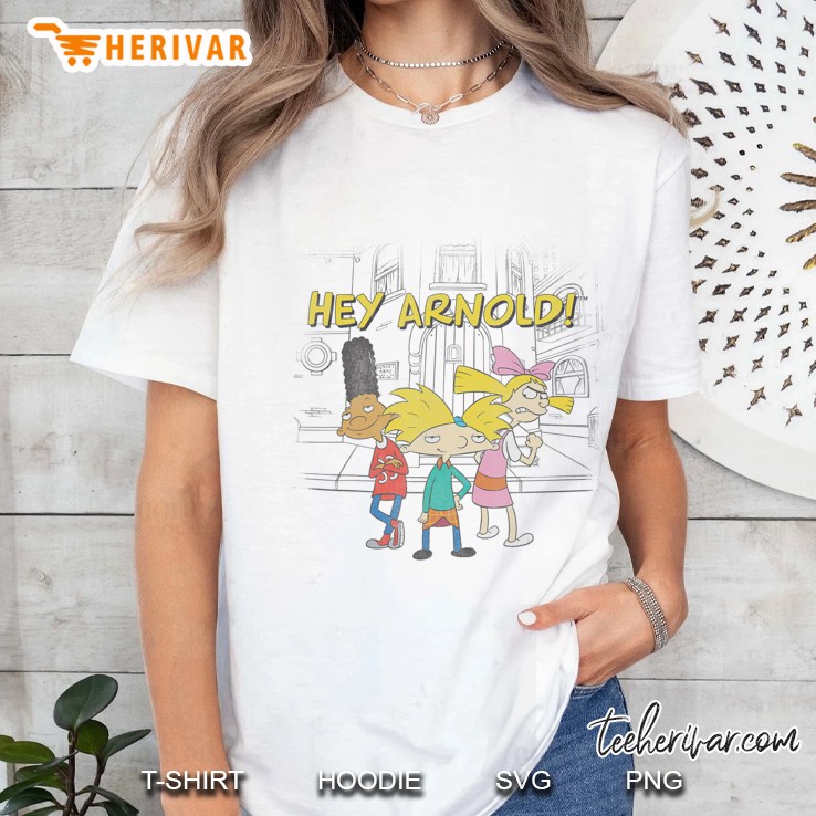 Nickelodeon Hey Arnold Mad Helga Ladies Tee