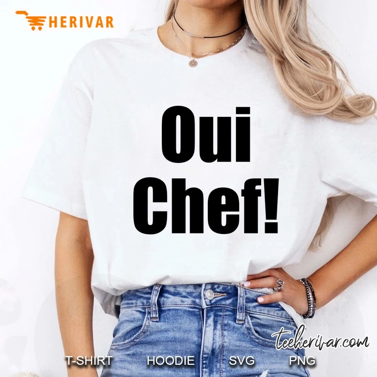 Oui Chef - Yes Chef Kitchen Helper Ladies Tee