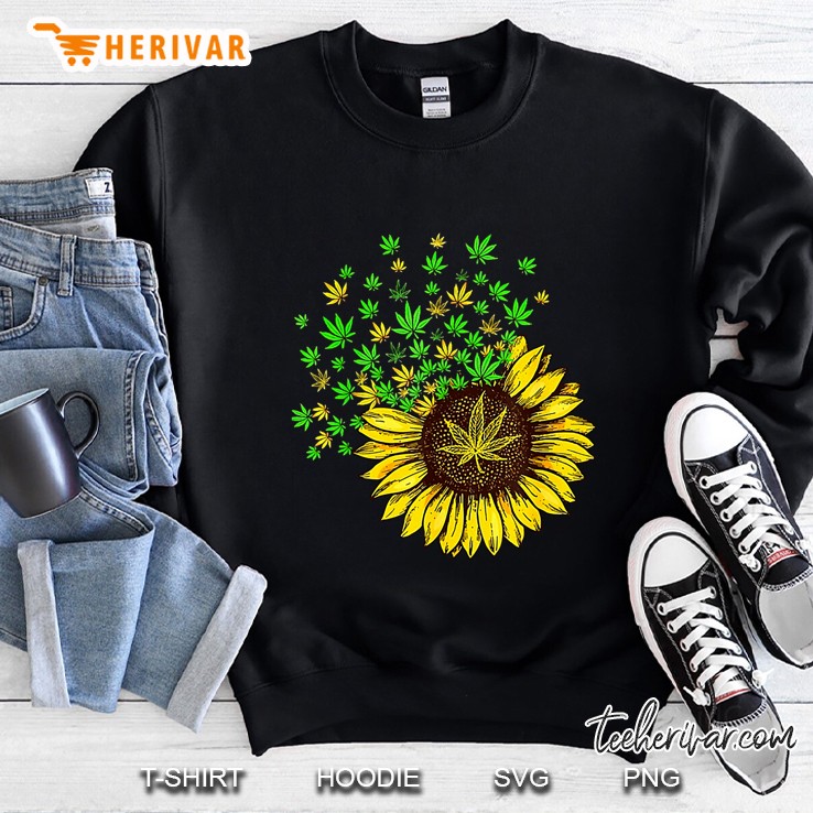 Sunflower Cannabis Sweatshirt