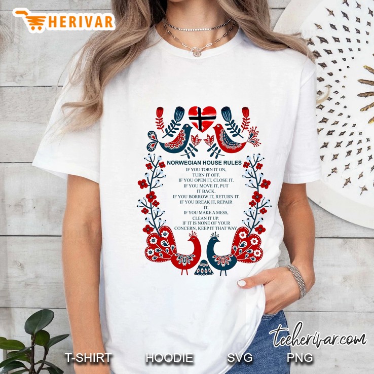 Norwegian House Rules Ladies Tee