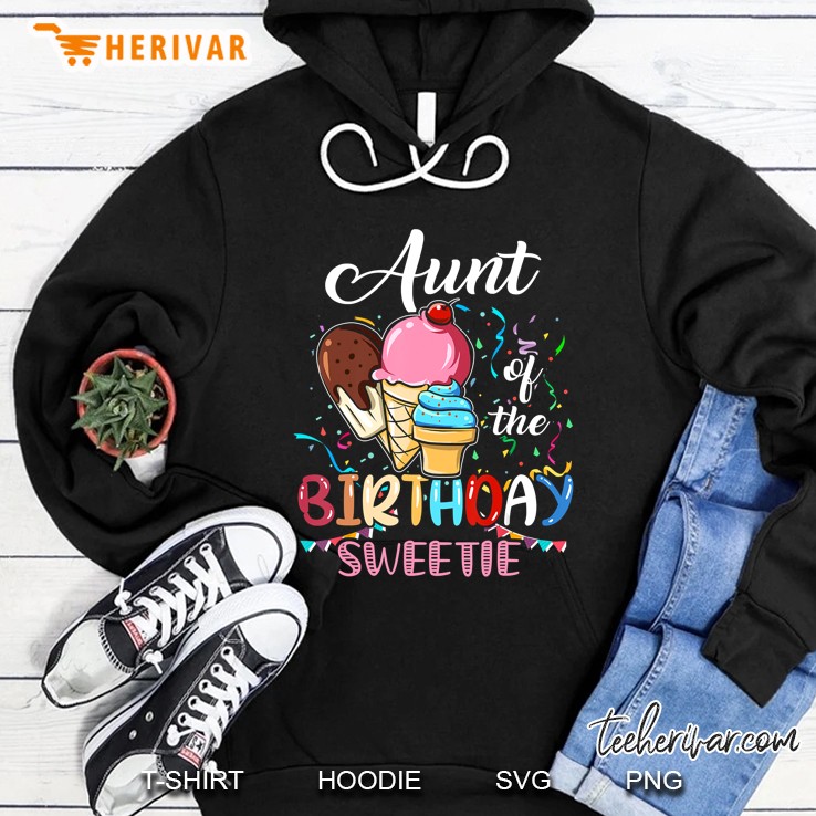 Aunt Of The Birthday Cream Sweetie Gift Funny Mugs