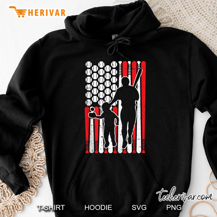 Baseball Shirt Matching Dad & Son Fathers Day Gift Baseball Hoodie