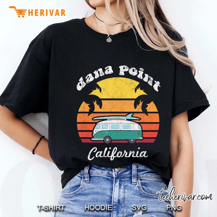Dana Point Souvenir Retro California Men Women Gifts Ladies Tee