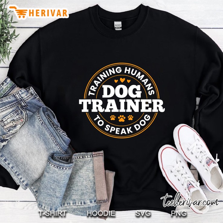 Dog Trainer Training Humans To Speak Dog Funny Trainer Gift Mugs