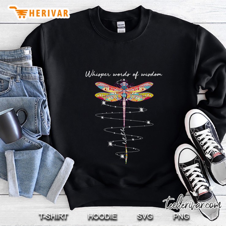 Flower Children Tees Let It Be Dragonfly Lovers Gift Sweatshirt