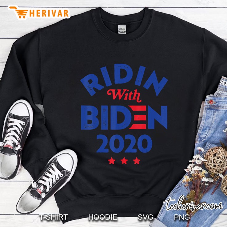 Ridin With Joe Biden 2020 President Us Presidential Election Sweatshirt