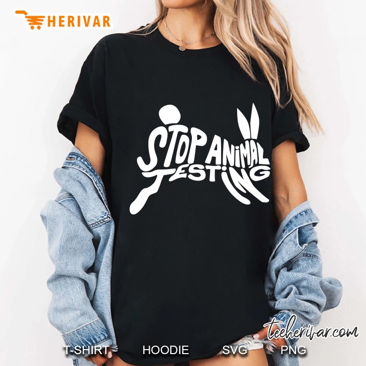 Stop Animal Testing Animal Protection Hoodie