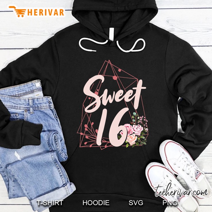 Sweet Sixteen Birthday Party Gift I Custom Sweet 16 Ver2 Hoodie