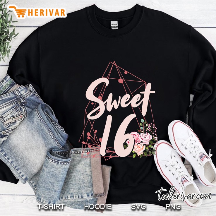Sweet Sixteen Birthday Party Gift I Custom Sweet 16 Ver2 Sweatshirt