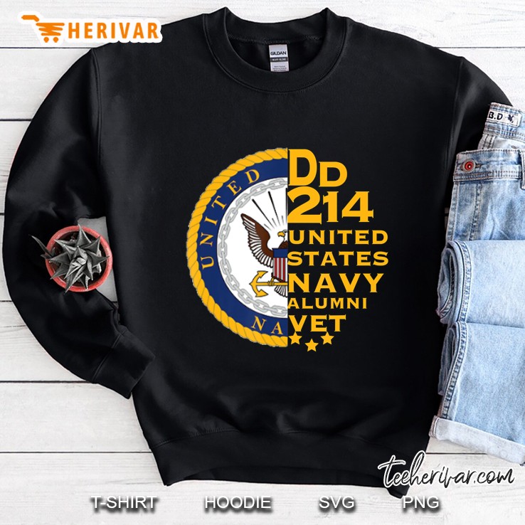 U.S. Navy Veteran Dd214 Alumni Dd-214 Military Logo 2020 Ver2 Sweatshirt