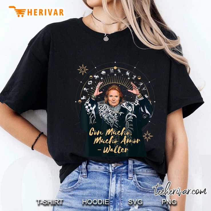 Walter Mercado Mucho Amor Horoscope Ladies Tee