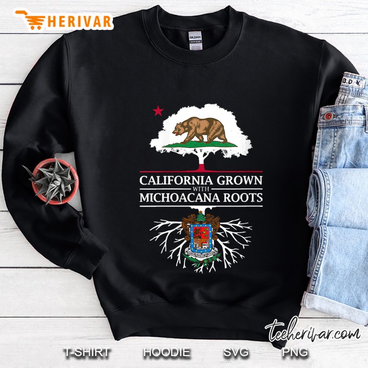 Womens California Grown With Michoacana Roots - Michoacan Sweatshirt