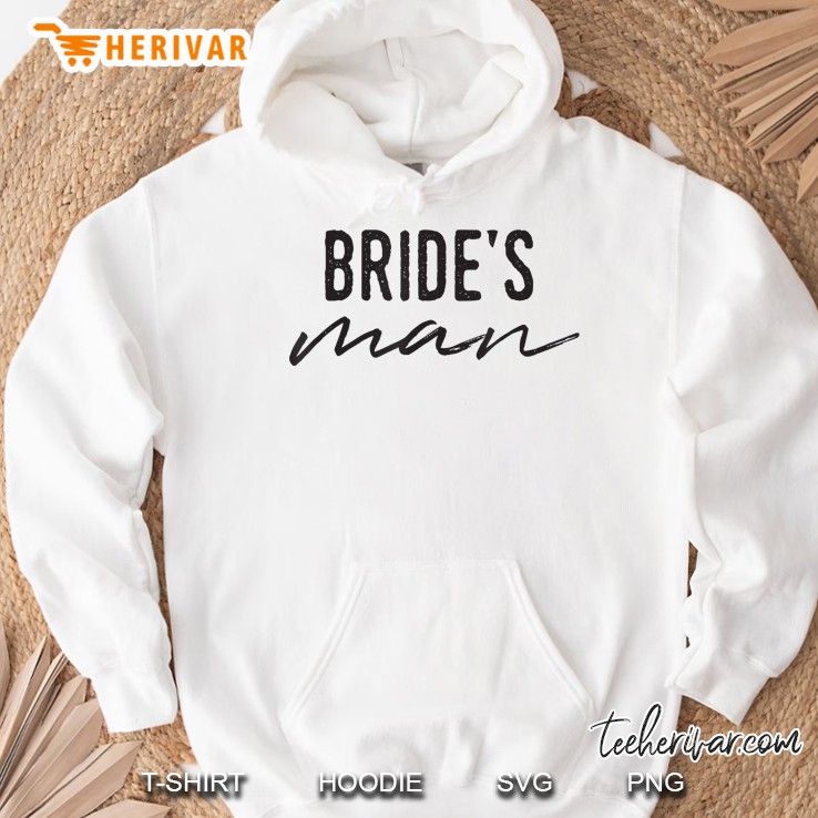 Bridesman Matching Wedding For Male Attendant To Bride Hoodie