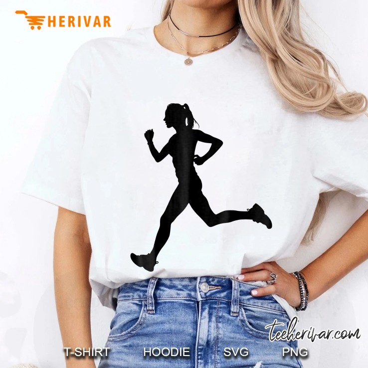 Fitness Woman Runner Shirt Hoodie