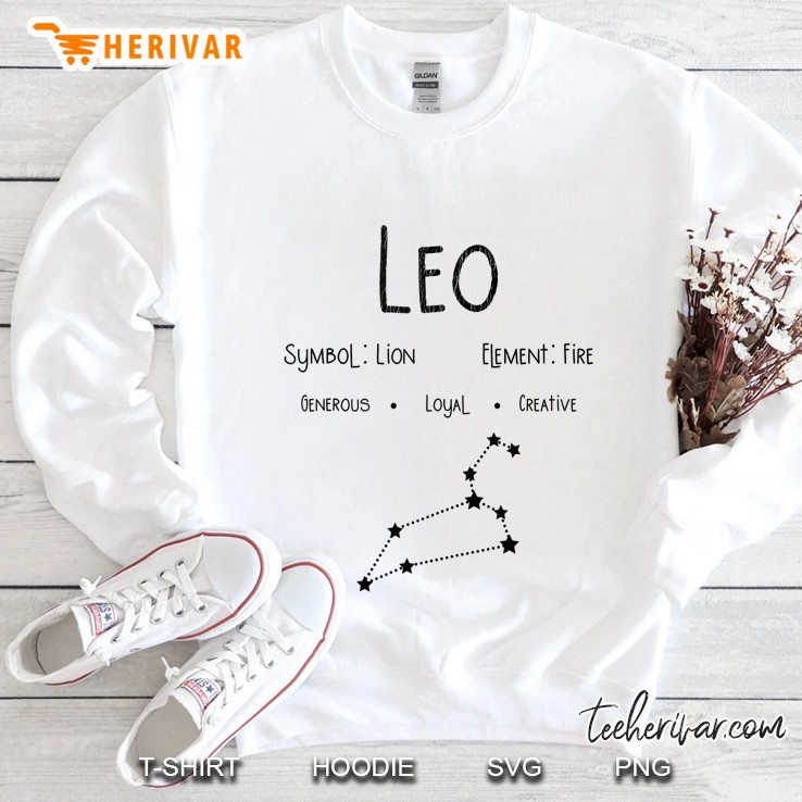 Vintage Leo Horoscope Astrology Star Sign Birthday Gift Tank Top Sweatshirt