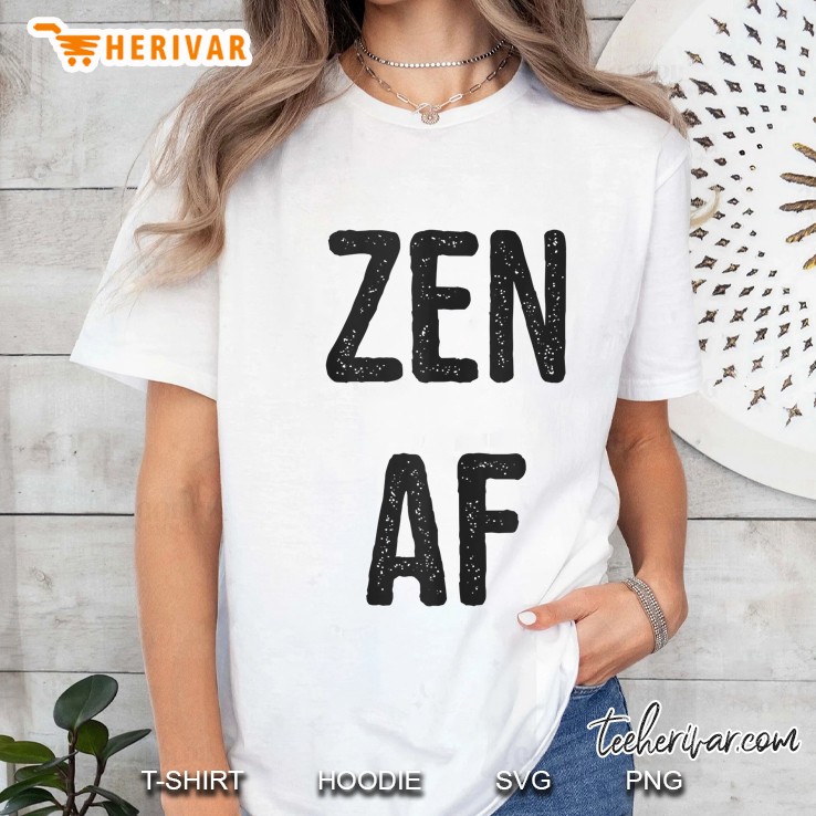 Zen Af Tank Top Hoodie