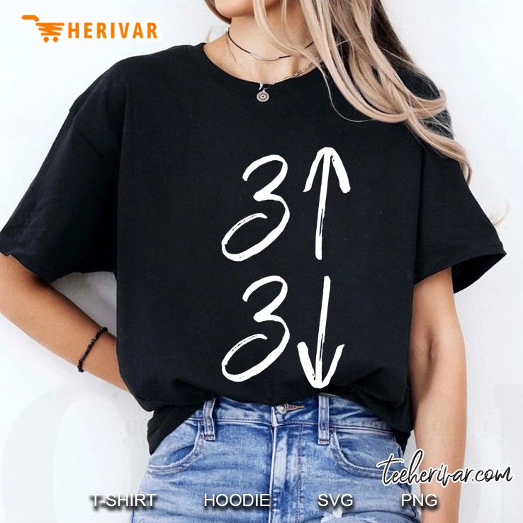 3 Up 3 Down Shirt Fun Cute Baseball Shirt For Moms & Dads Ladies Tee