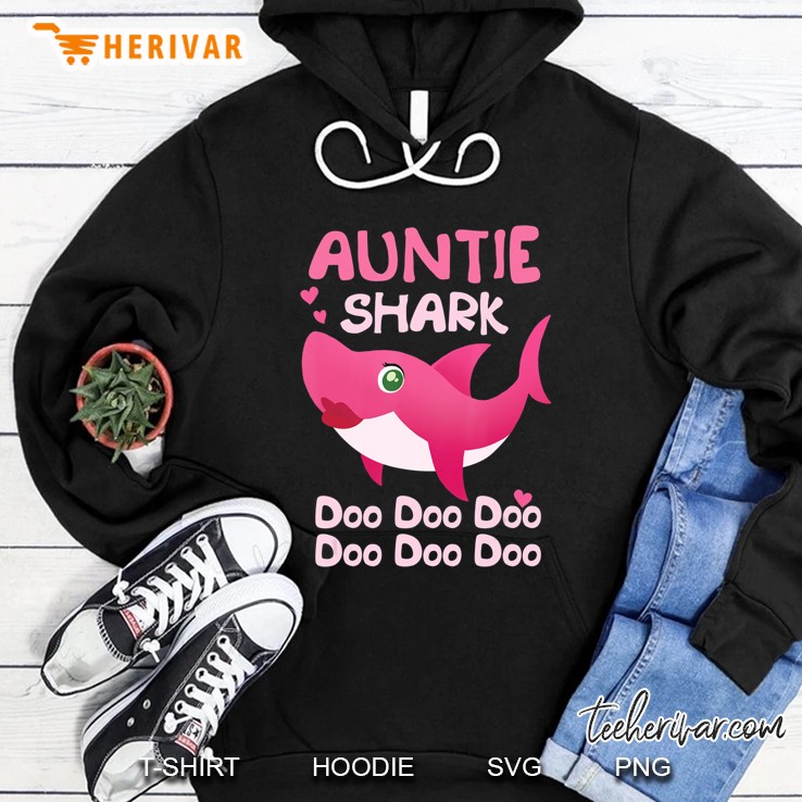 Aunt Shark Shirt Doo Doo Doo Mugs