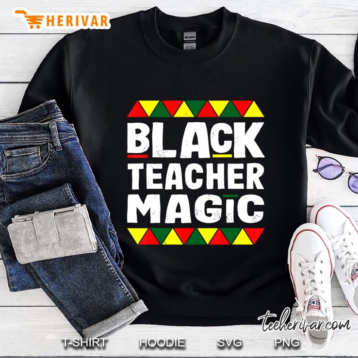 Black Teacher Magic Black History Month Africa Pride Mugs