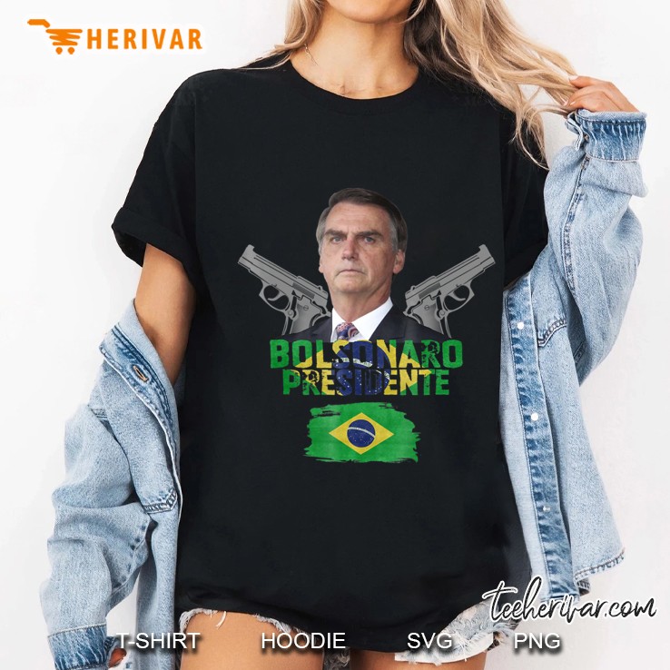 Bolsonaro 2018 Para Presidencia Do Brasil Shirt Ladies Tee