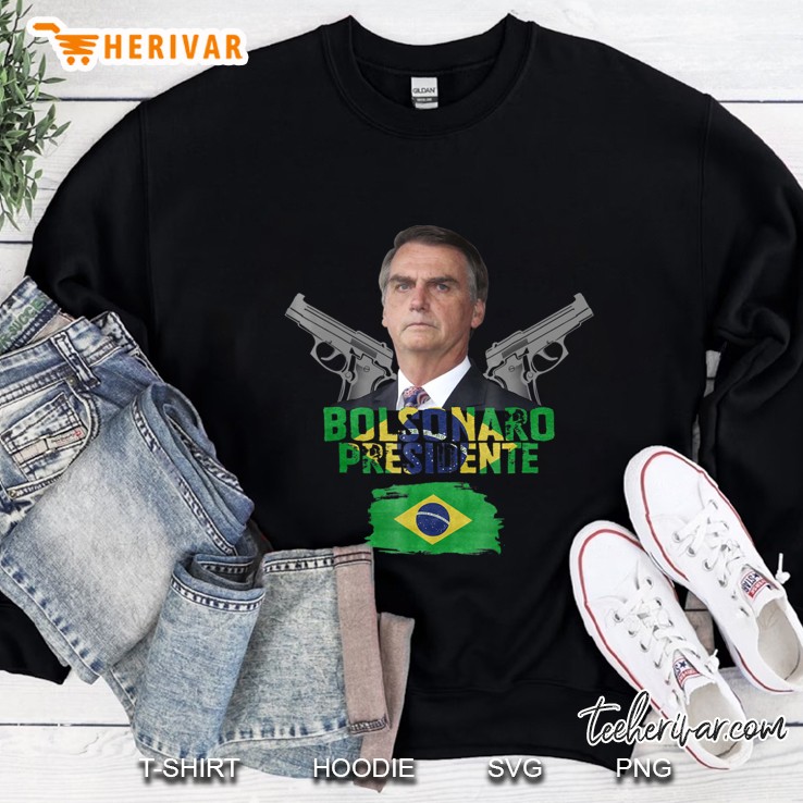 Bolsonaro 2018 Para Presidencia Do Brasil Shirt Sweatshirt