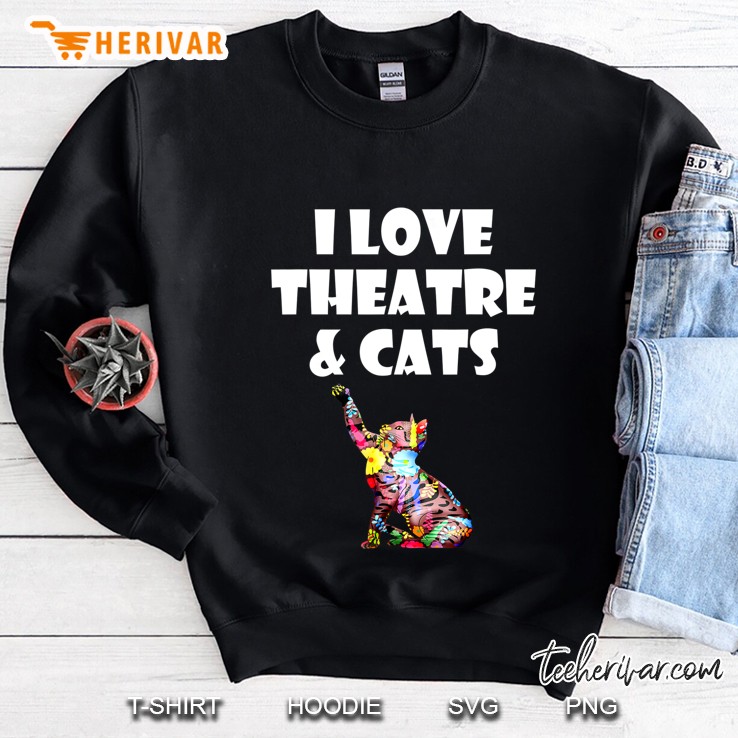 Ca I Love Theatre & Cats Opera Drama Gift Mugs