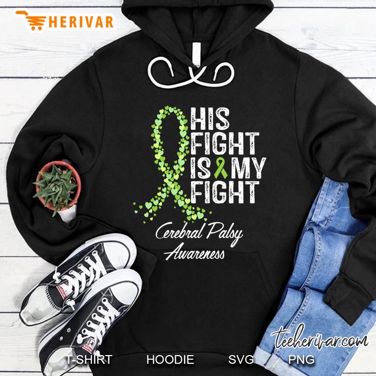 Cerebral Palsy Awareness Tshirt His Fight Tee Cp Gift Mugs