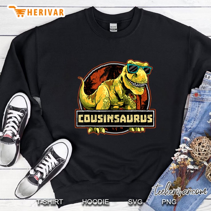 Cousinsaurus Shirt T Rex Counsin Saurus Dinosaur Boys Mugs