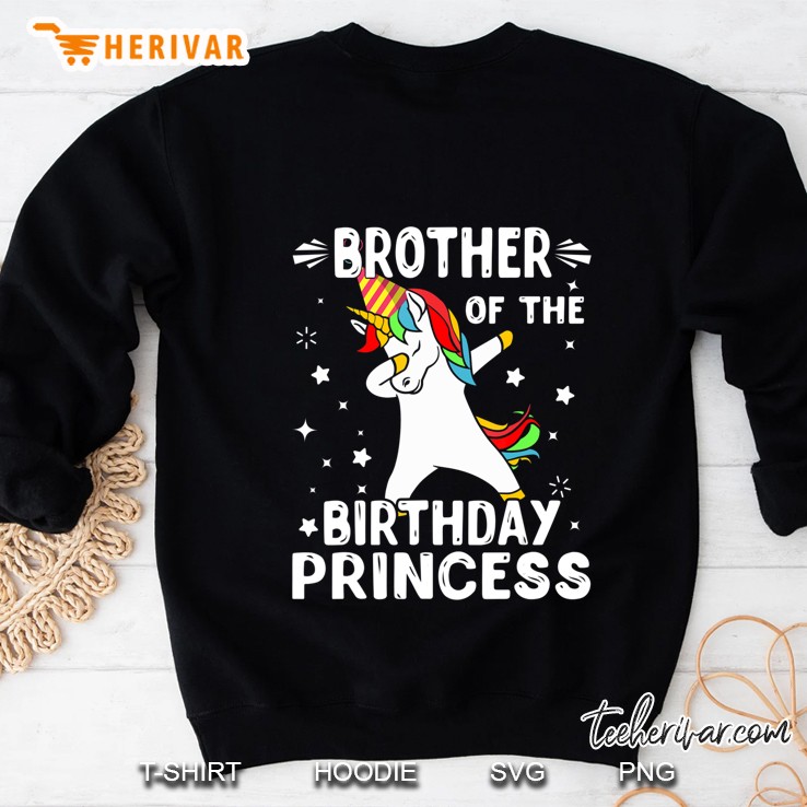 Dabbing Unicorn Brother Of The Birthday Princess Funny Mugs