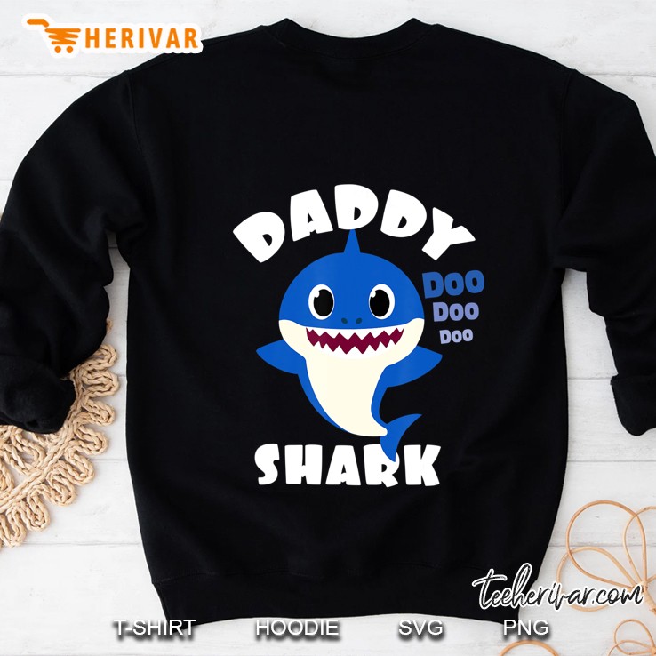 Daddy Shark Gift Cute Baby Shark Design Family Set For Men Mugs