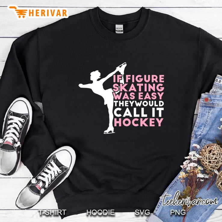 Figure Skating Ice Skating Gift For Girls Pullover Sweatshirt