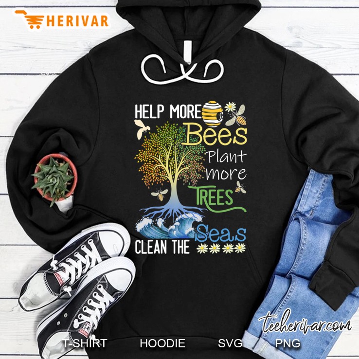 Help More Bees Plant More Trees Clean The Seas Mugs