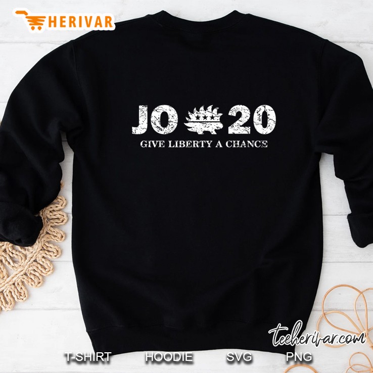 Jo Jorgensen Give Liberty A Chance In 2020 Presidential Poll Premium Sweatshirt