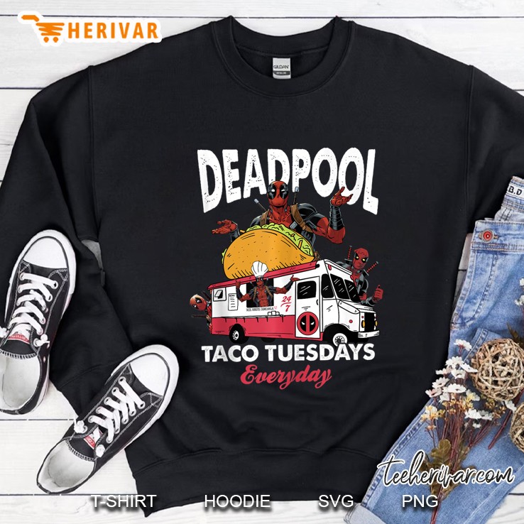 Marvel Deadpool Taco Tuesdays Everyday Food Truck Portrait Mugs