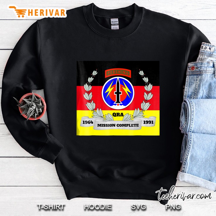 Pershing Missiles -Mission Completed-1963 To 1991 Sweatshirt