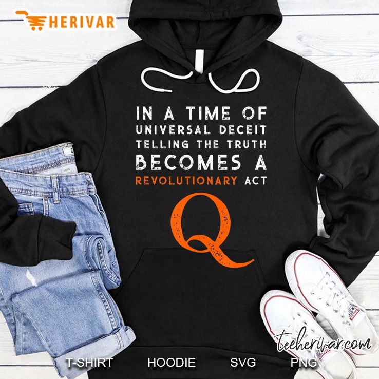 Qanon Truth Definition Q Anon Shirt For Q Patriot Hoodie