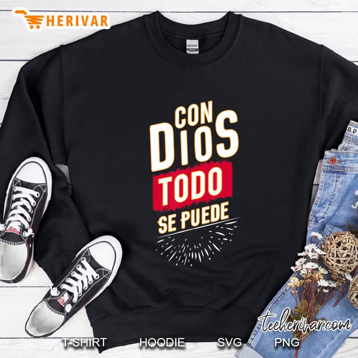 Spanish Religious For Hispanic Christians Gift Sweatshirt