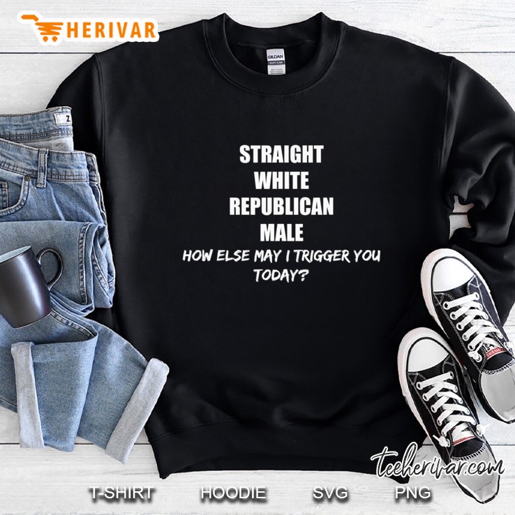 Straight White Republican Male Fun Gift For Republican Guys Sweatshirt