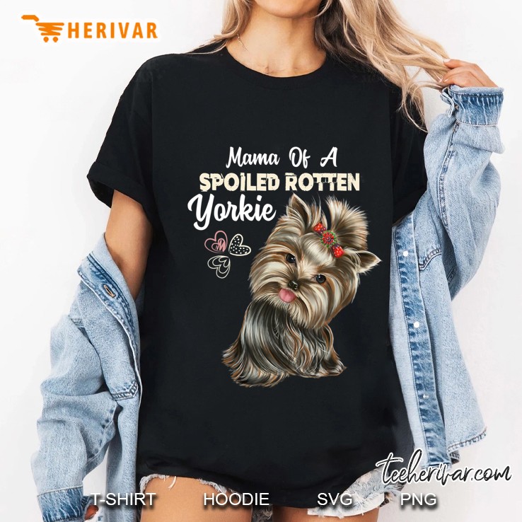 Yorkie Shirt Yorkie Mom, Dog Lover Gift Hoodie