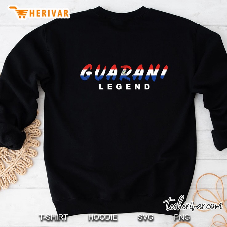 Camisa De Paraguay Guarani Pride With Paraguay Flag Sweatshirt