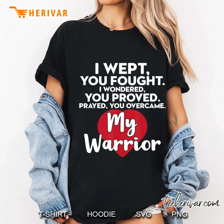 Congenital Heart Defect Warrior Chd Awareness Ladies Tee