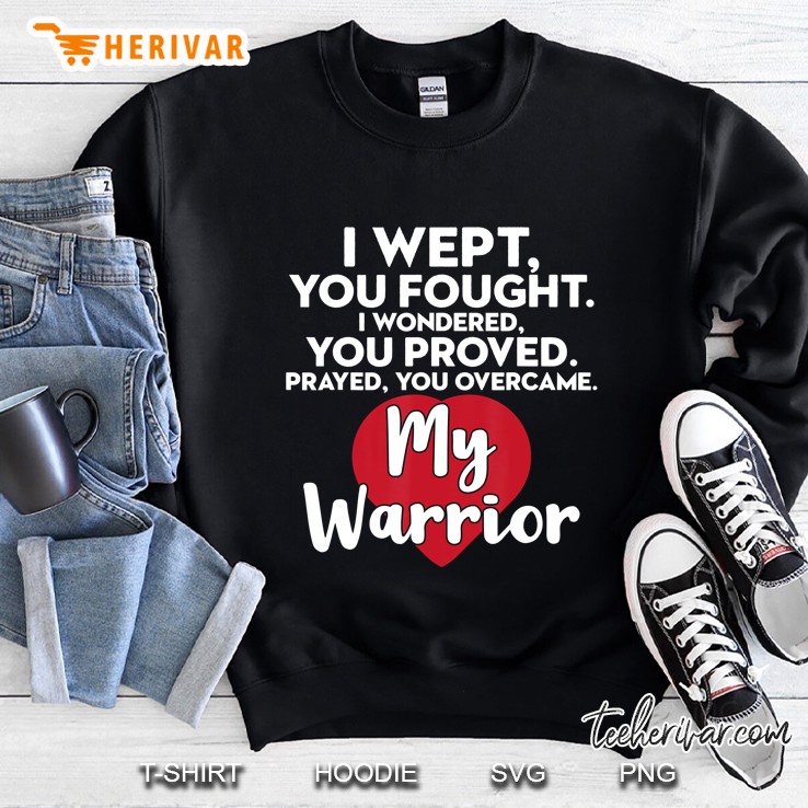 Congenital Heart Defect Warrior Chd Awareness Sweatshirt