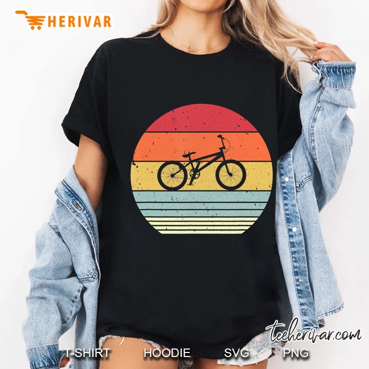 Cycling Shirt. Retro Style For Bmx Rider Ladies Tee
