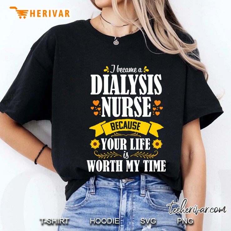 Dialysis Nurse Cute Kidney Nephrology Women Nursing Hoodie