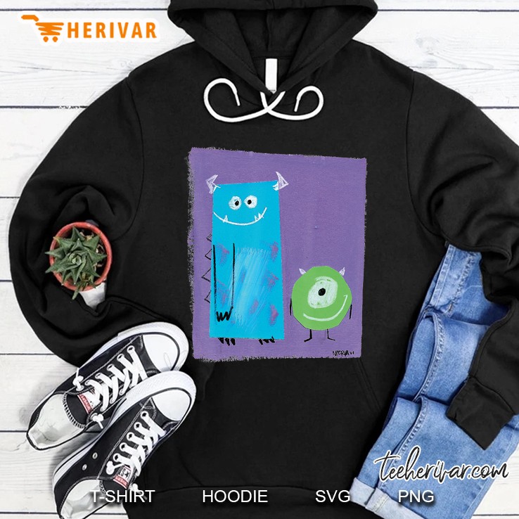 Pixar Monsters Inc Sulley Mike Nierva Hoodie