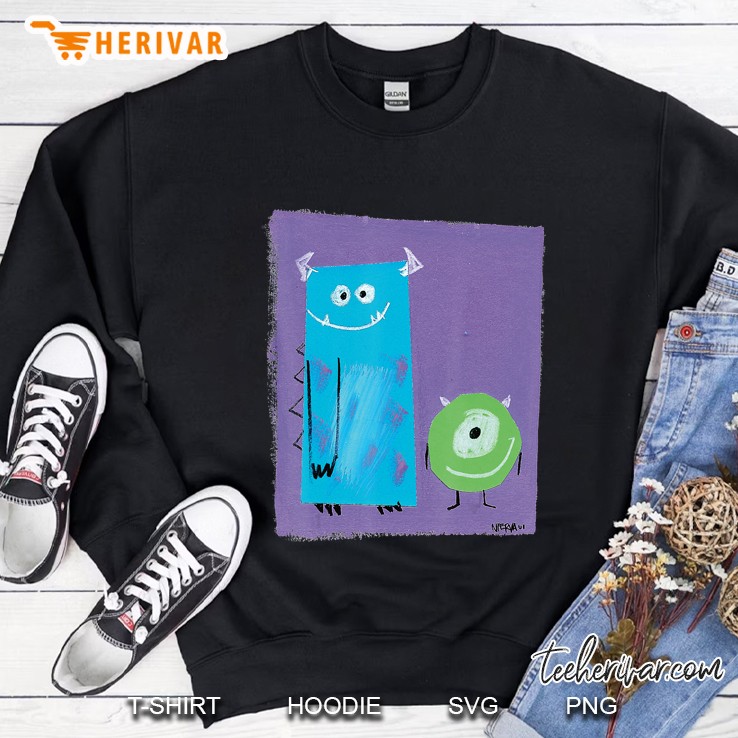 Pixar Monsters Inc Sulley Mike Nierva Sweatshirt