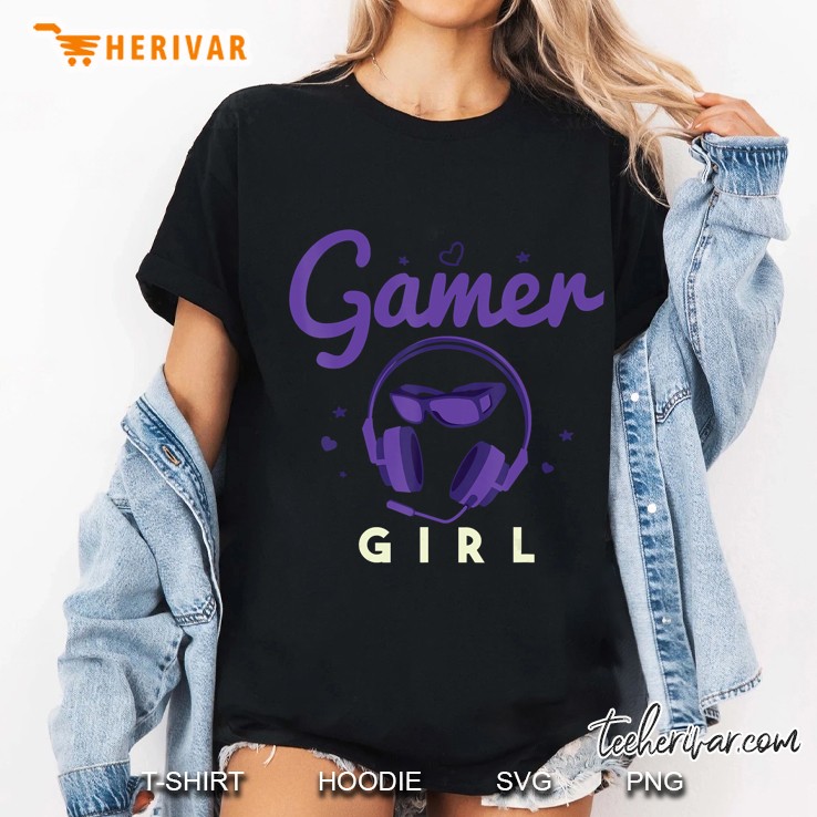 Gamer Girl Shirt Clothes Gifts Video Gamer Gaming Gift Girls Hoodie