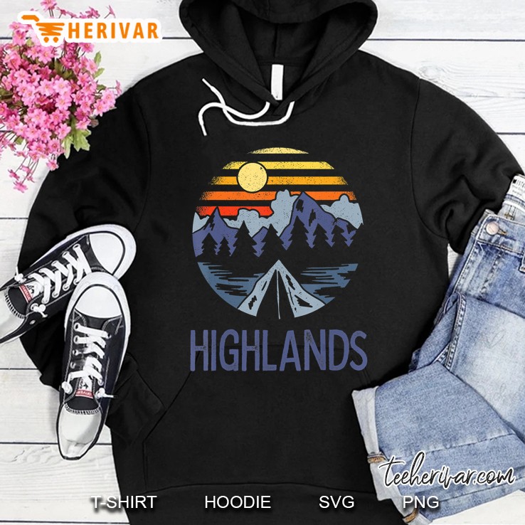 Highlands North Carolina Nc Black Bear Blue Ridge Mountains Hoodie